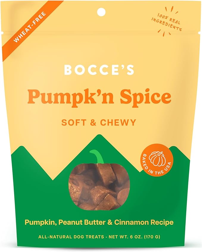 Bocce’s Bakery Pumpk'n Spice Treats 6oz