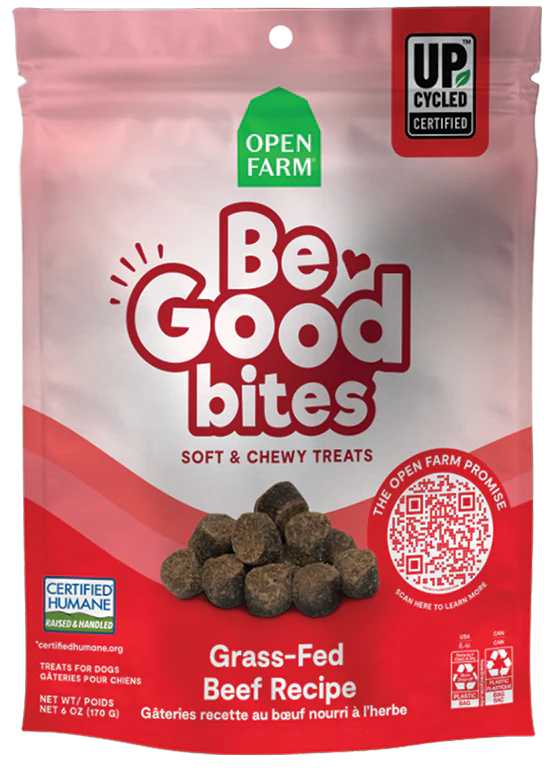 Open Farm Be Good Bites Grass-Fed Beef Treats 6oz