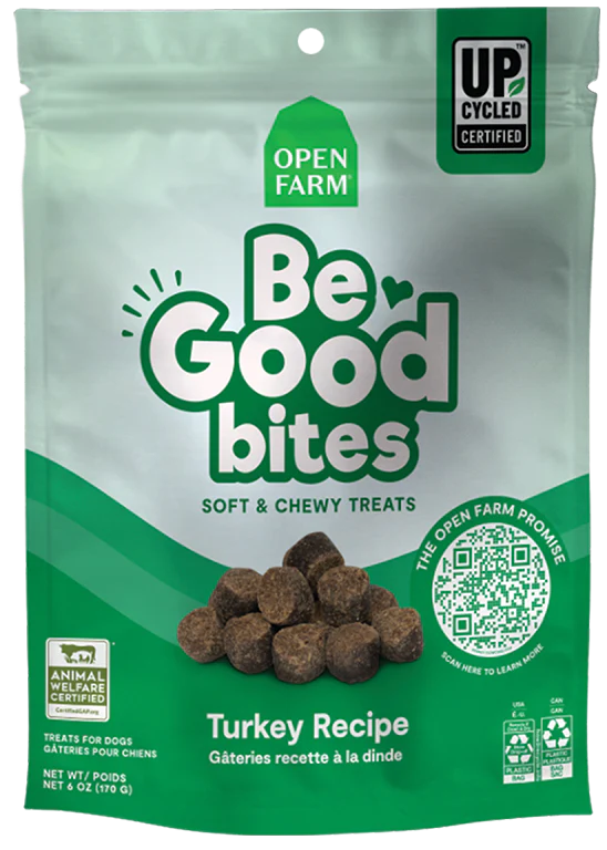 Open Farm Be Good Bites Turkey Treats 6oz