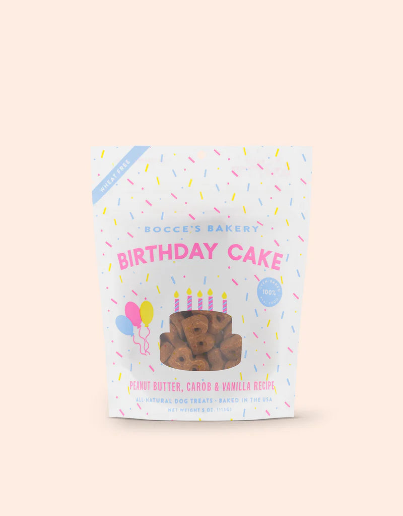 Bocce's Bakery Birthday Cake Dog Treats 3.5oz