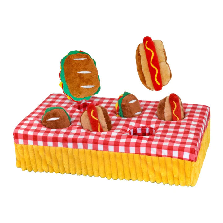 PatchworkPet Snacks at a Picnic Dog Toy