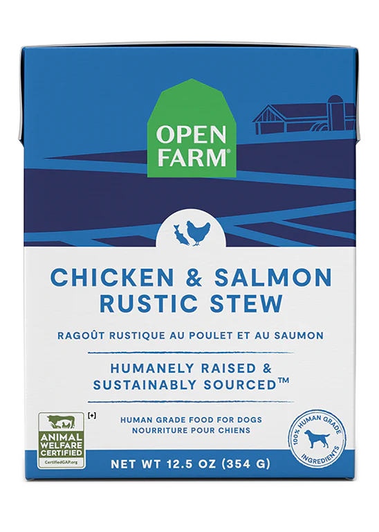 Open Farm Chicken & Salmon Rustic Stew 12.5oz