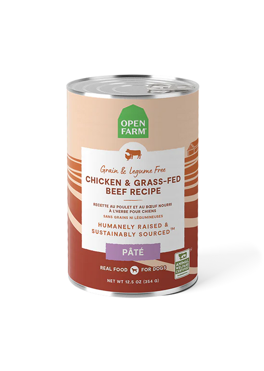 Open Farm Chicken & Grass-Fed Beef Pâté 12.5oz