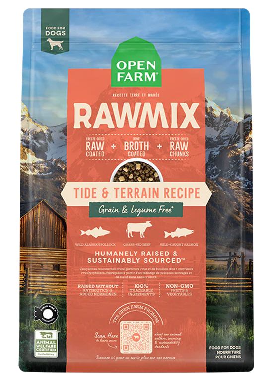 Open Farm Rawmix Tide & Terrain Grain-Free 20lb