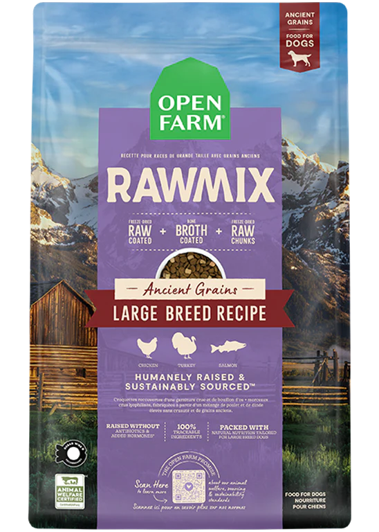 Open Farm Rawmix Large Breed w/Ancient Grains 20lb