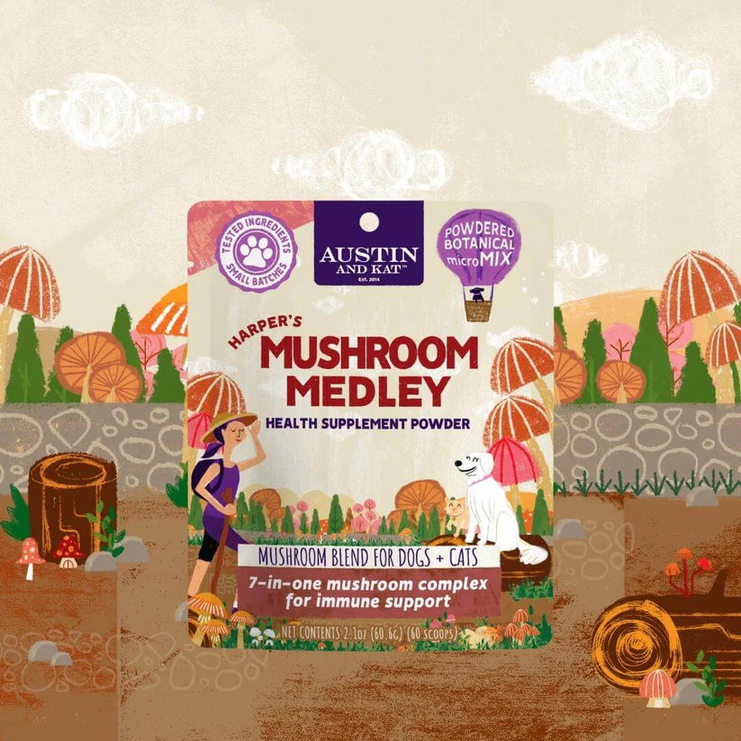 Austin and Kat Mushroom Immunity Medley 1oz