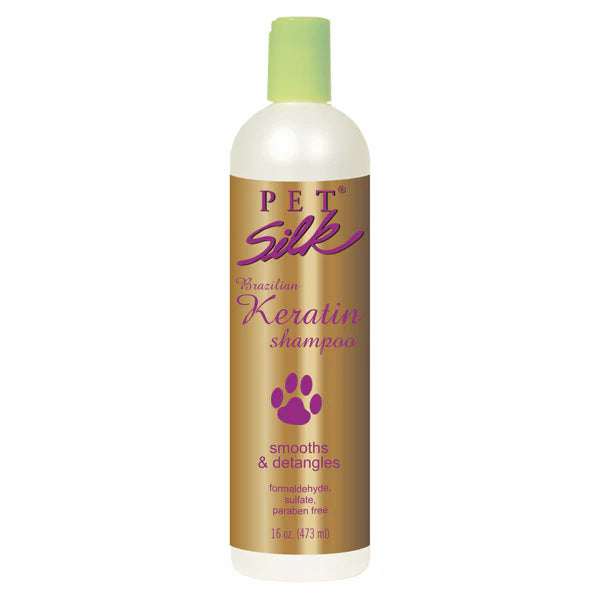 Pet Silk Brazilian Keratin Shampoo 16oz