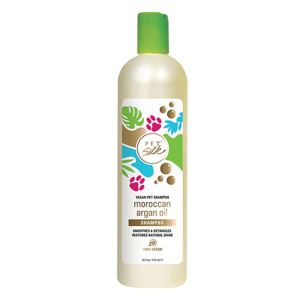 Pet Silk Moroccan Argan Oil Vegan Shampoo 16oz