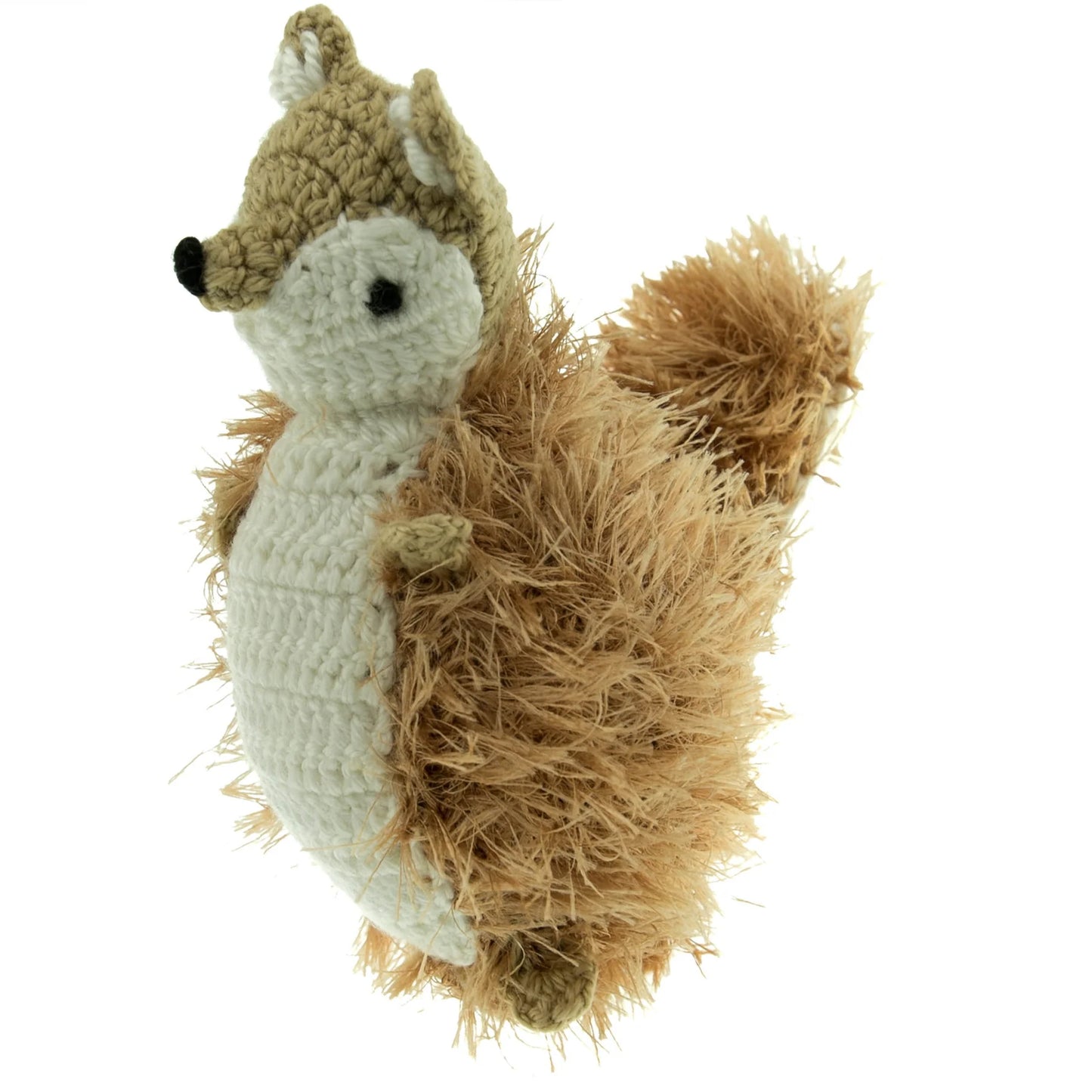 Handmade Squirrel Squeaky Toy