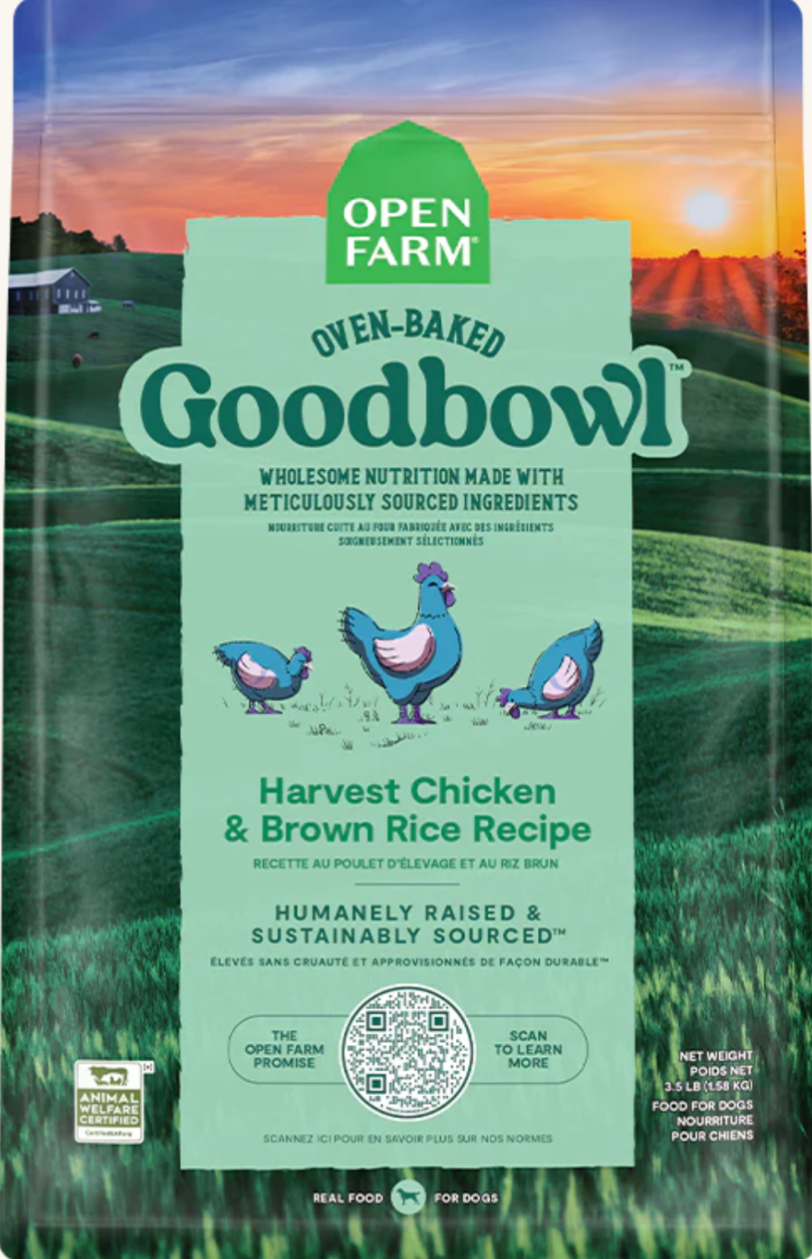 Open Farm Goodbowl Harvest Chicken & Brown Rice Recipe