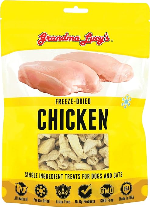 Grandma Lucy's Freeze-Dried Chicken Treats 3.5oz