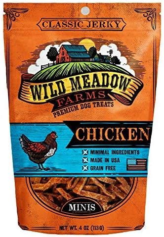 Wild Meadow Farms Classic Chicken Jerky Mini Sticks 3.5oz