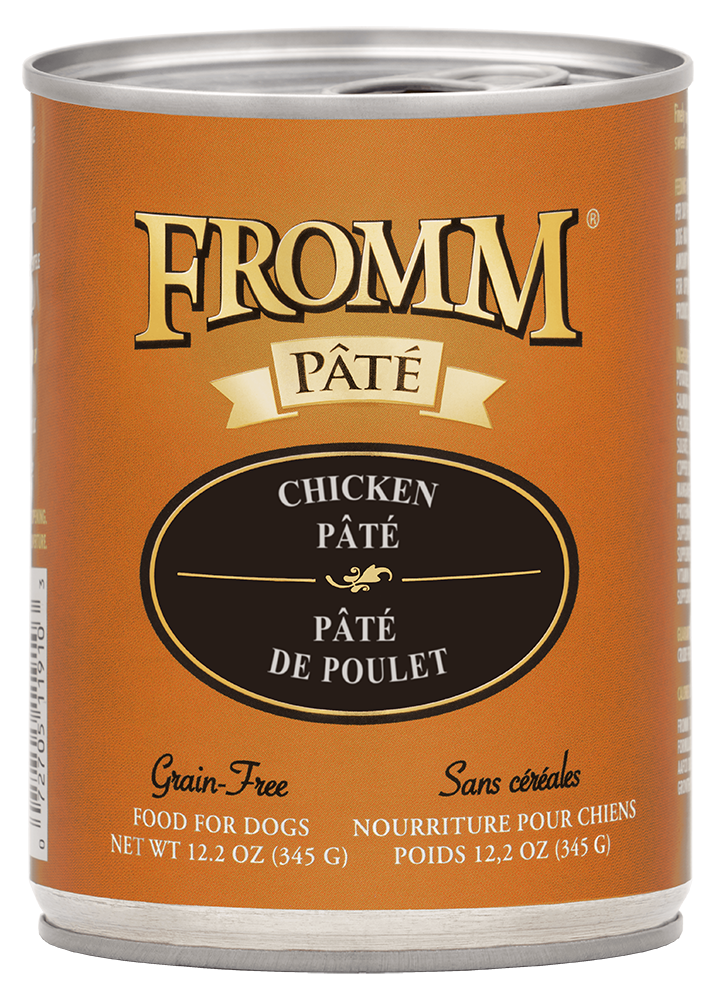 Fromm Chicken Pate Canned Dog Food, 12.2-oz