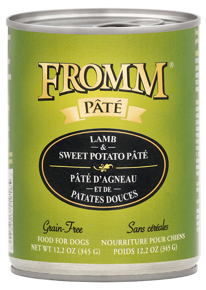 Fromm Lamb & Sweet Potato Pate Canned Dog Food, 12.2-oz