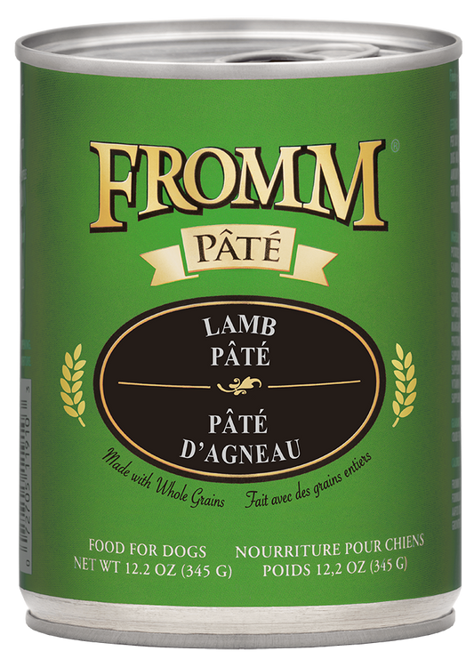 Fromm Lamb Pate Canned Dog Food, 12.2-oz