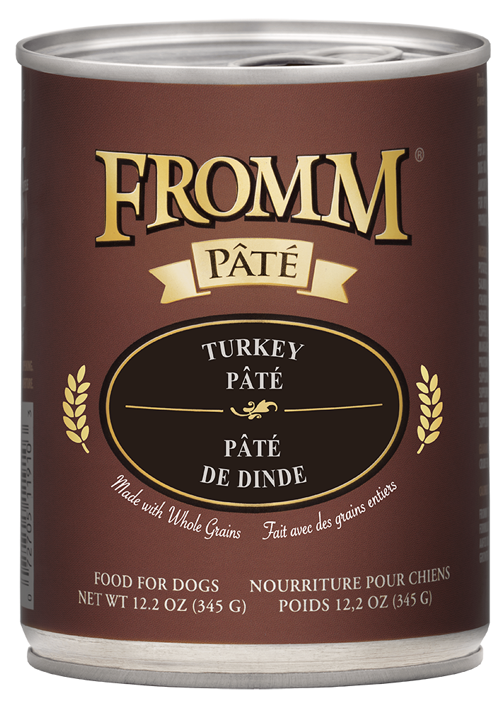 Fromm Turkey Pate Canned Dog Food, 12.2-oz