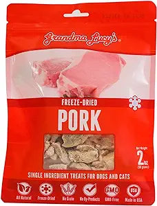 Grandma Lucy's Freeze-Dried Pork Treats 2oz