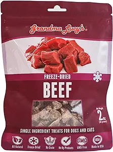 Grandma Lucy's Freeze-Dried Beef Treats 2oz