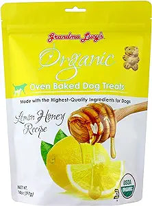 Grandma Lucy's Organic Oven Baked Lemon Honey Treats 14oz