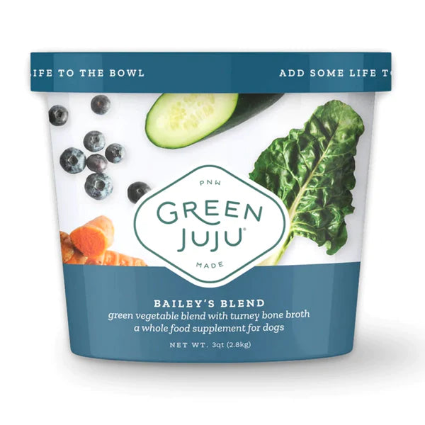 Green Juju Bailey's Blend 15oz (frozen food supplement)