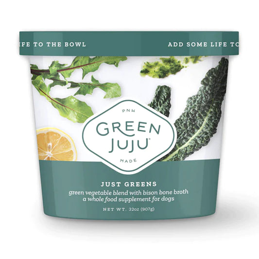 Green Juju Just Greens 15oz (frozen food supplement)