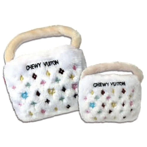 Chewy Vuiton Plush Purse Toy