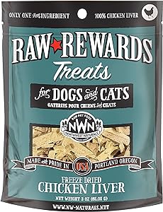 Northwest Naturals Raw Rewards Chicken Liver 3oz