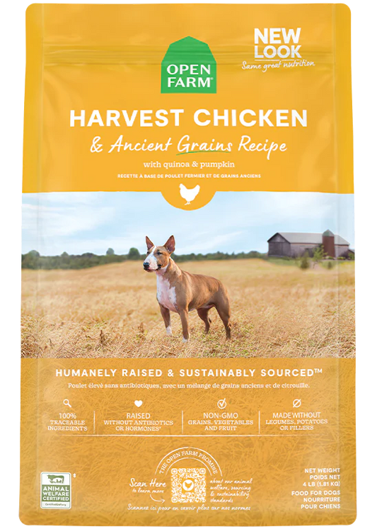 Open Farm Harvest Chicken & Ancient Grains Recipe