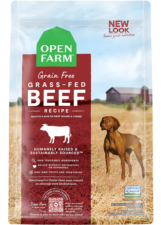 Open Farm Grain Free Grass-Fed Beef Recipe