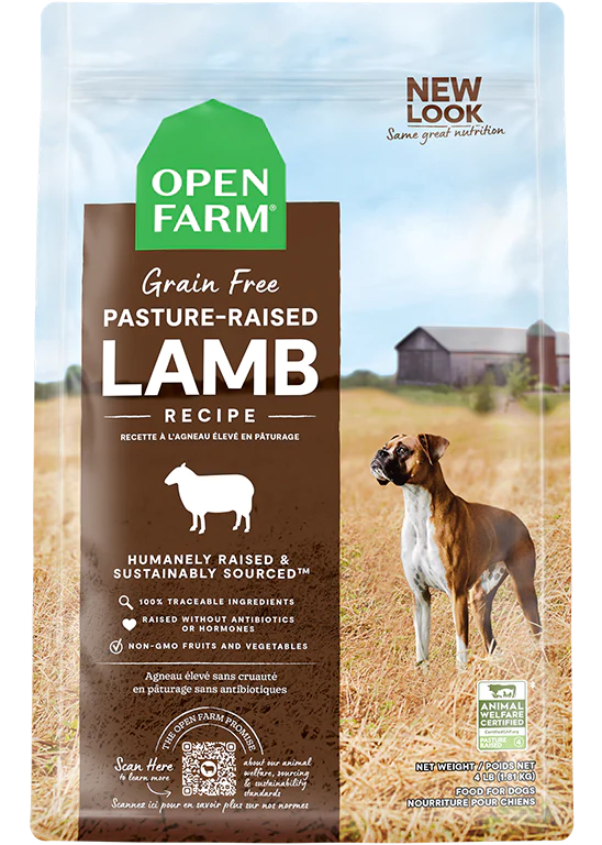 Open Farm Grain Free Pasture-Raised Lamb Recipe