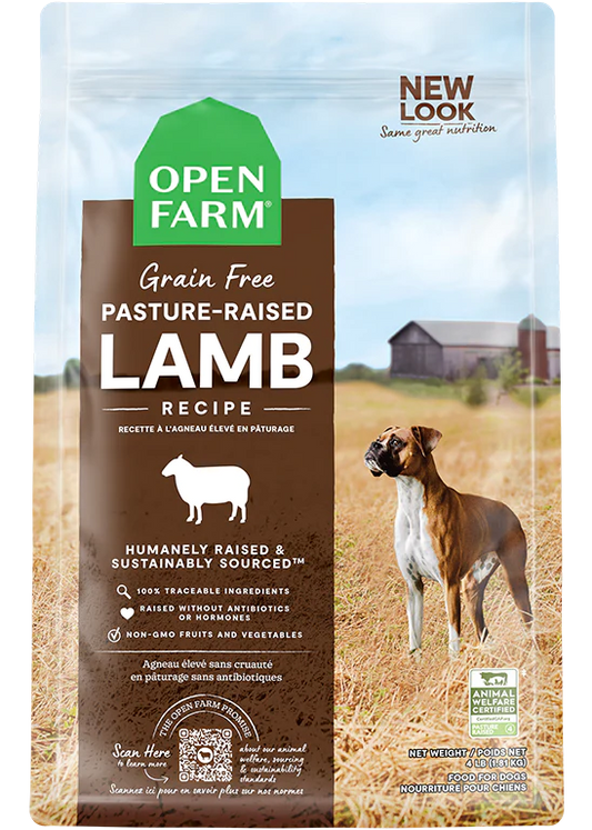 Open Farm Grain Free Pasture-Raised Lamb Recipe