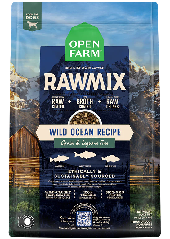 Open Farm RawMix Wild Ocean Recipe Grain & Legume Free