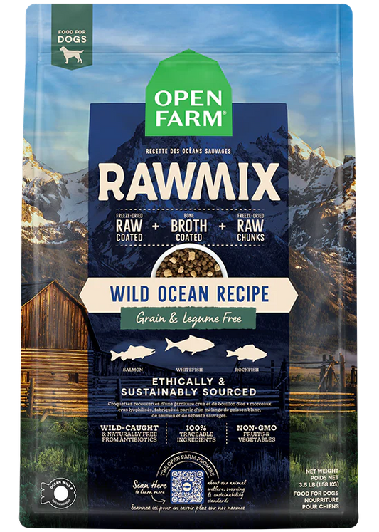 Open Farm RawMix Wild Ocean Recipe Grain & Legume Free