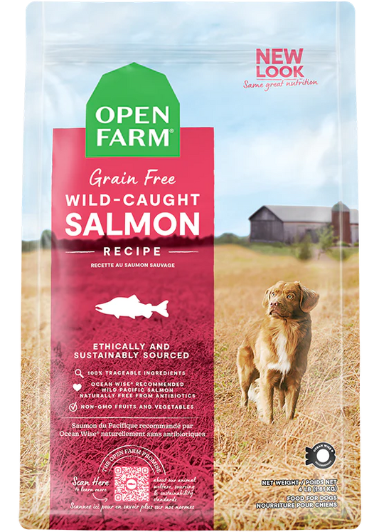 Open Farm Grain Free Wild-Caught Salmon Recipe