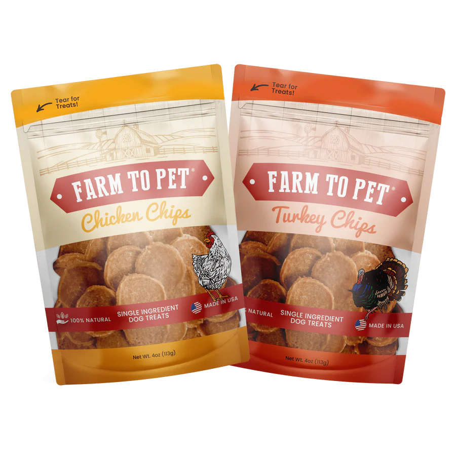 Farm to Pet Chip Treats 4oz