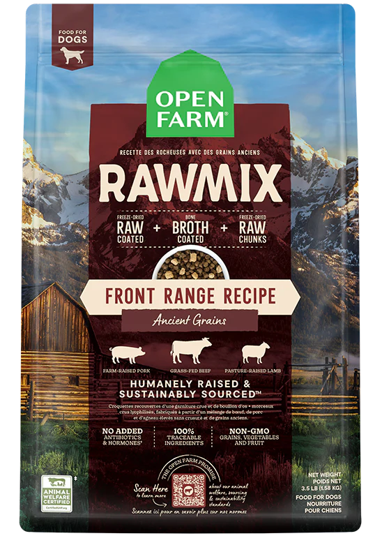 Open Farm RawMix Front Range Recipe Ancient Grain, 3.5lb