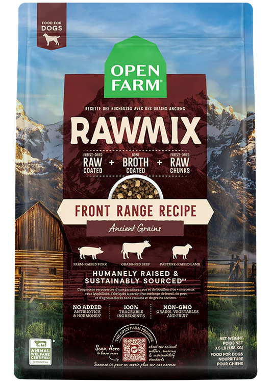 Open Farm RawMix Front Range Recipe Ancient Grain, 3.5lb