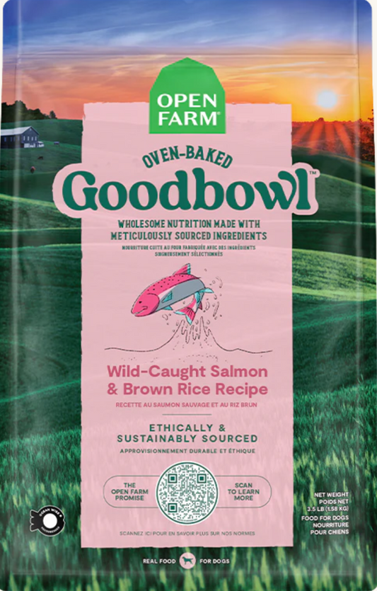 Open Farm Goodbowl Wild-Caught Salmon & Brown Rice Recipe