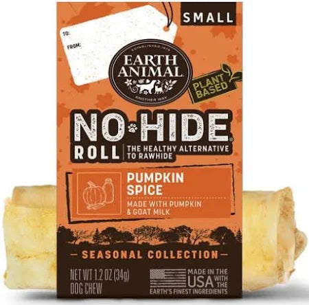 Earth Animal No-Hide Pumpkin Spice Chew Dog Treat