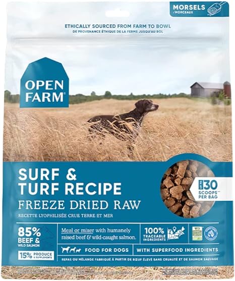 Open Farm Grain Free Freeze-Dried Raw Surf & Turf Recipe