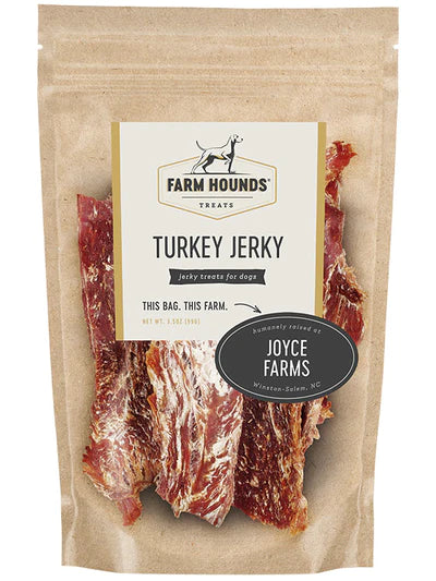 Farm Hounds Turkey Jerky Treats 3.5oz