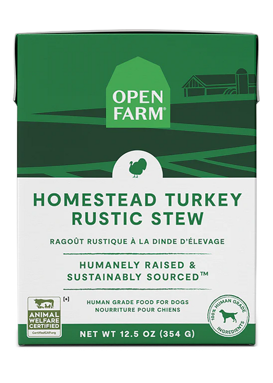 Open Farm Homestead Turkey Rustic Stew 12.5oz