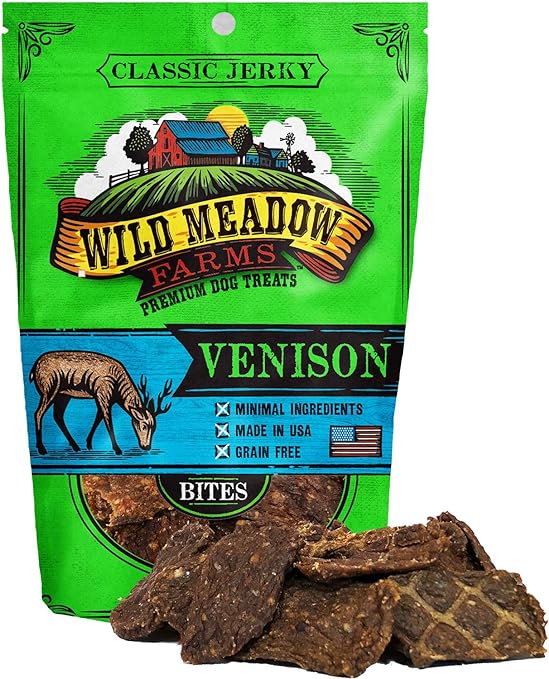 Wild Meadow Farms Classic Venison Jerky Mini Sticks 3.5oz